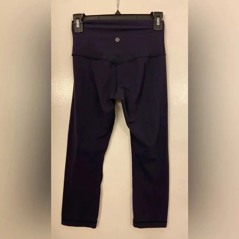 Lululemon Align Crop Midnight Navy Size 6